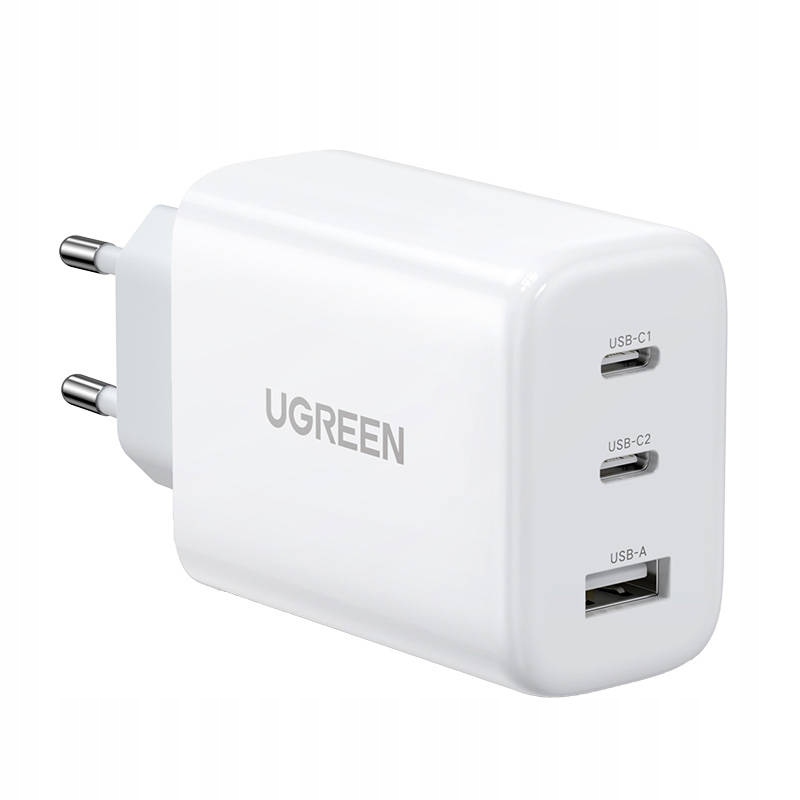SIEŤOVÁ NABÍJAČKA UGREEN CD275 2XUSB-C 1X USB 65W